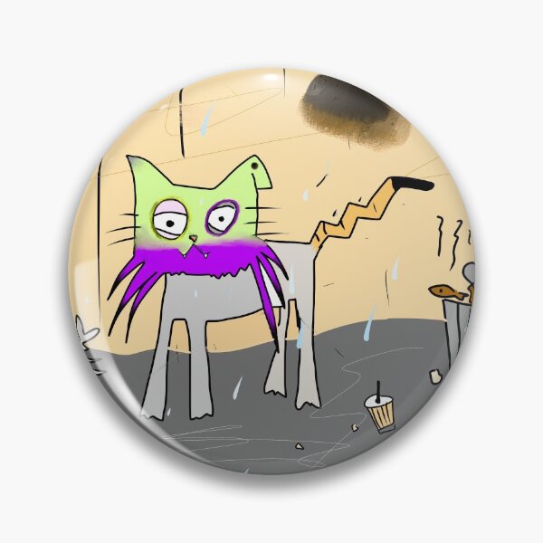 Item preview, Tina’s garbage cat designed and sold by Barktoonz.