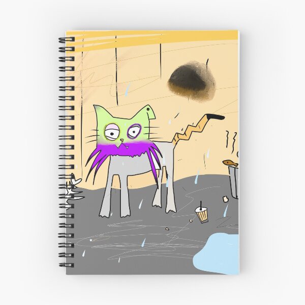 Item preview, Tina’s garbage cat designed and sold by Barktoonz.