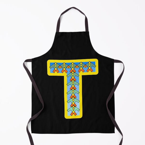 Item preview, Letter T (with little tilted Ts) designed and sold by artfulnotebook.