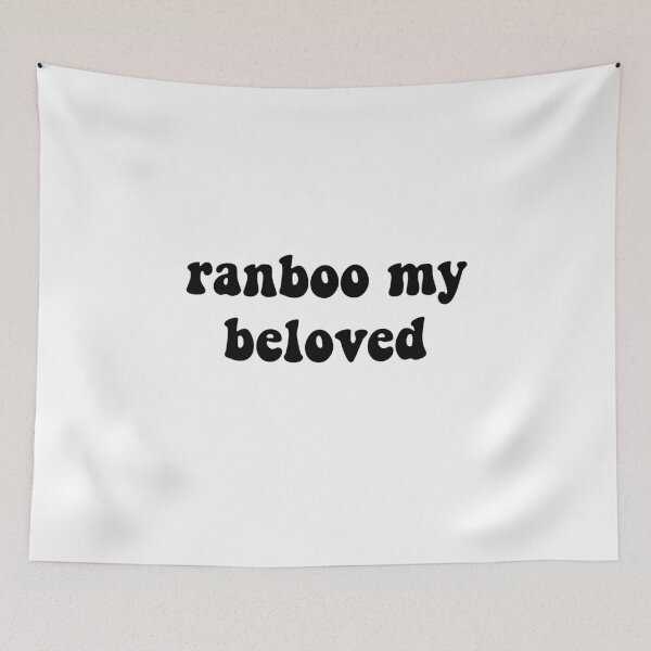 Item preview, Ranboo My Beloved Black (Dream SMP) designed and sold by artsydoodles.