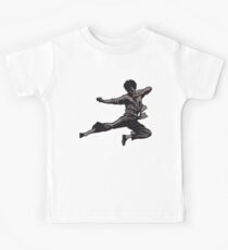 Kung Fu Charakterserie Kinder T-Shirt