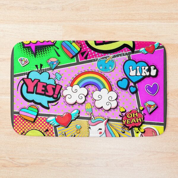 Item preview, Colorful Girly Comic Book Pop Art designed and sold by Alondra.