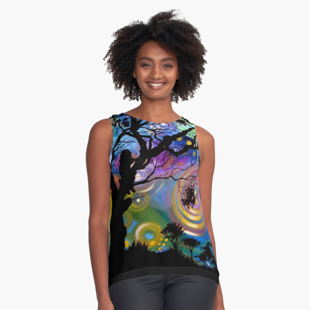 Item preview, Sleeveless Top designed and sold by cheriedirksen.