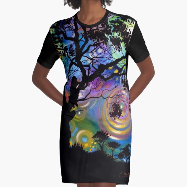 Graphic T-Shirt Dress