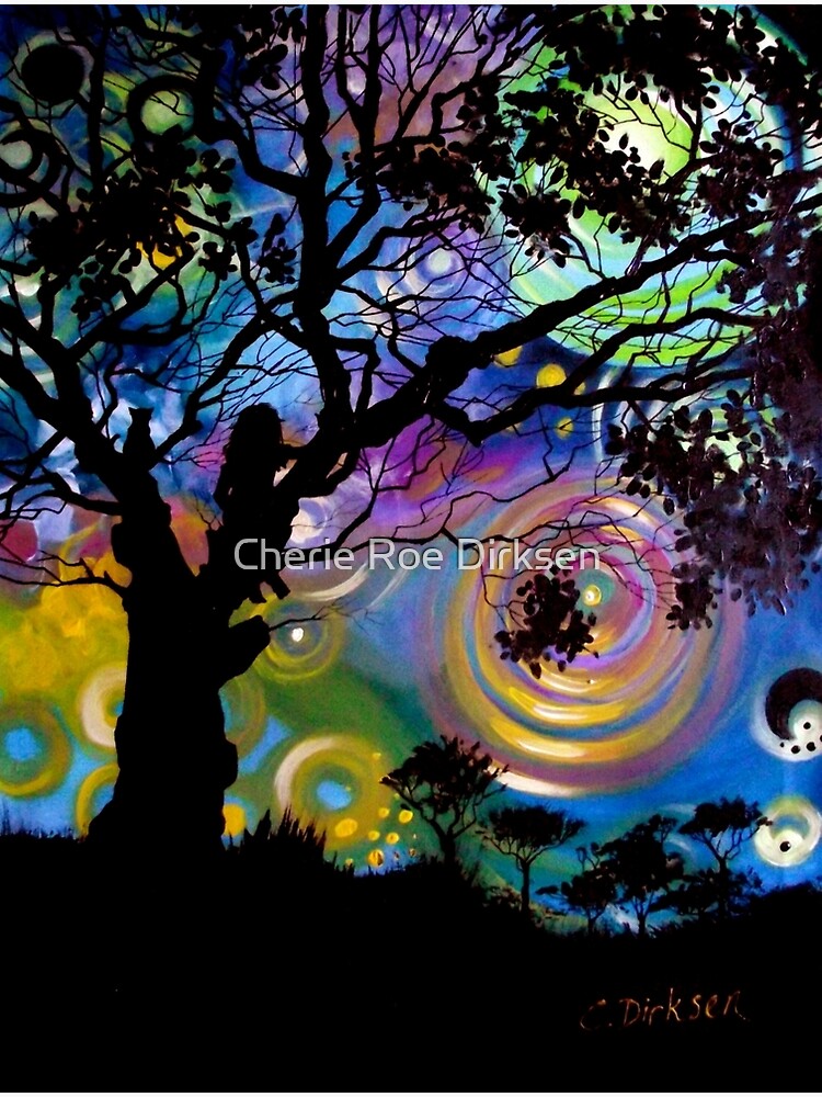 Thumbnail 3 of 3, Photographic Print, Tree with a View designed and sold by Cherie Roe Dirksen.