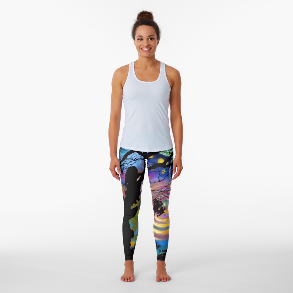 Item preview, Leggings designed and sold by cheriedirksen.