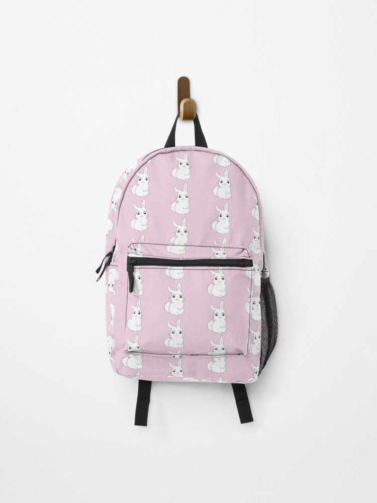Cute Gray Bunny Backpack - Bag | B1612-G