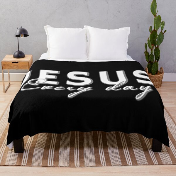 Item preview, Jesus, Every day - Christian Design designed and sold by TheKingdomAttic.