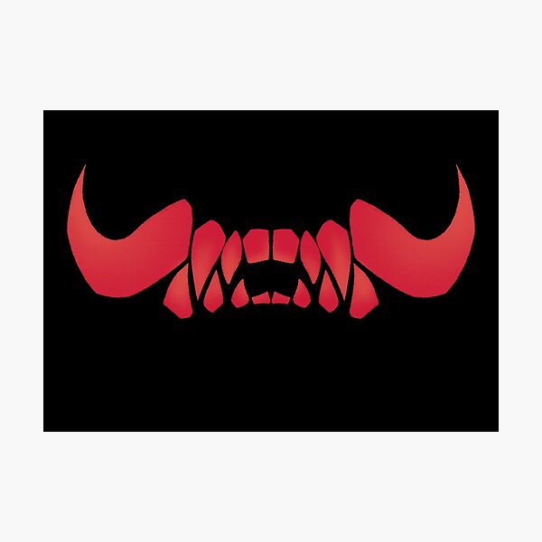 Bloody Vampire Monster Fangs Art Board Print for Sale by Imoutodorable