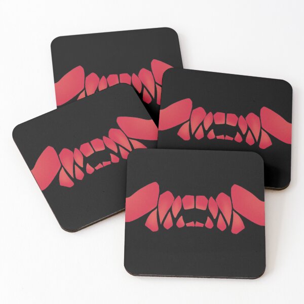 Item preview, Red Demon Fangs - Face Mask  designed and sold by KirinGhost.