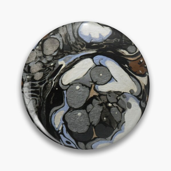 Item preview, Into the Human Body Abstract Suminagashi Print designed and sold by Akvauter.