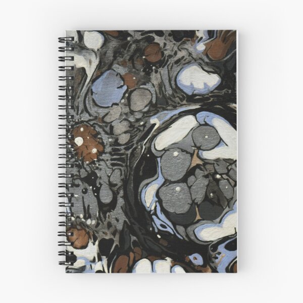 Item preview, Into the Human Body Abstract Suminagashi Print designed and sold by Akvauter.