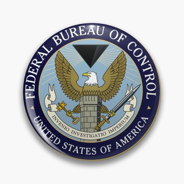 Item preview, Federal Bureau Of Control --Control Game-- designed and sold by TheShahinDesign.