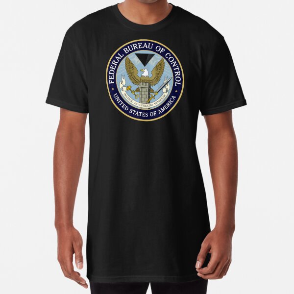 Federal Bureau Of Control --Control Game-- Long T-Shirt