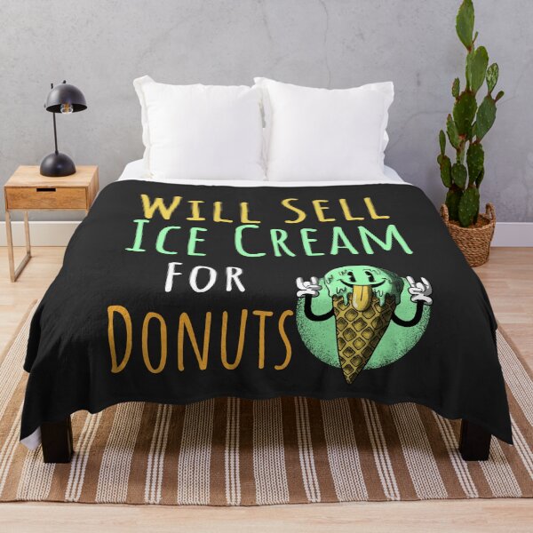Item preview, Will Sell Ice Cream For Donuts Ice Cream Truck designed and sold by EricJP.