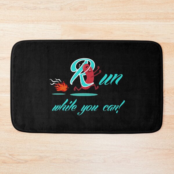 Item preview, cute running design. running sausage designed and sold by doctors-apparel.
