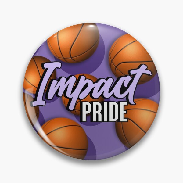 Item preview, Basketball Impact Pride Sticker designed and sold by monkeyseemiado.