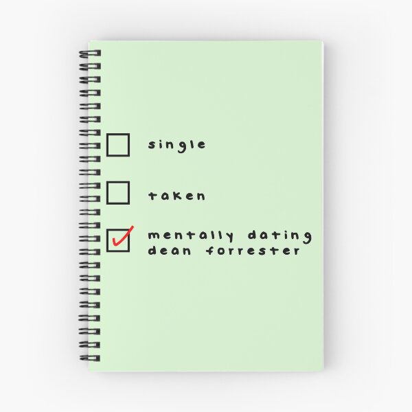 Item preview, mentally dating dean forrester designed and sold by cafegilmore.