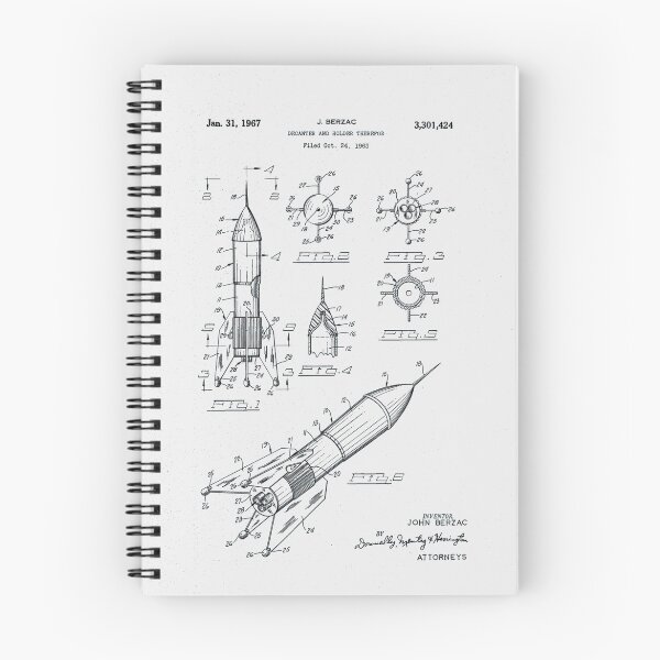 Item preview, Space Rocket Patent 1967 designed and sold by DesignsOnLondon ..