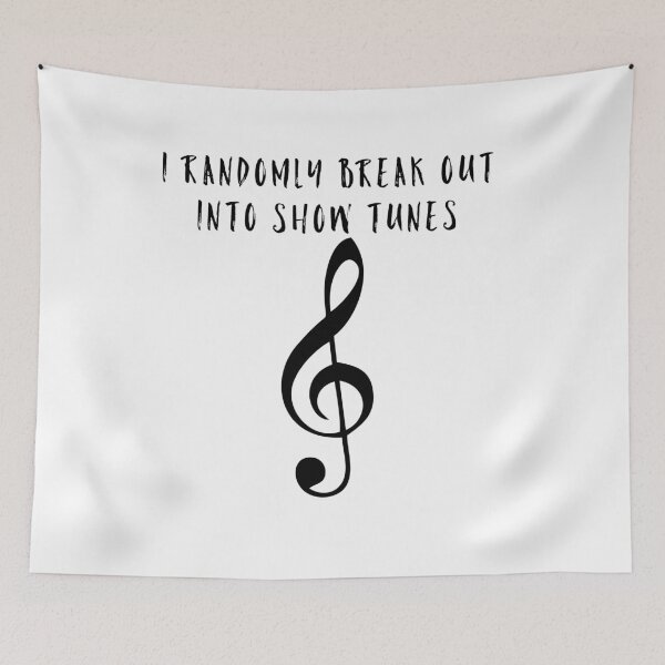 Item preview, i randomly break out into show tunes designed and sold by GAR5.