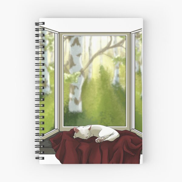 Item preview, Sleeping beauty white cat designed and sold by Kristoffersson.