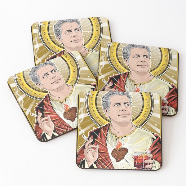 Item preview, Saint Bourdain designed and sold by Pop Art Saints.