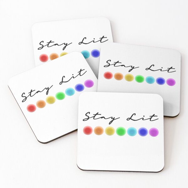 Item preview, Stay Lit 7 Chakras Energy Healing Lightworker Reiki Design designed and sold by ChakraShine.