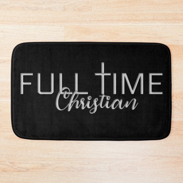 Item preview, Full Time Christian - Cross designed and sold by TheKingdomAttic.