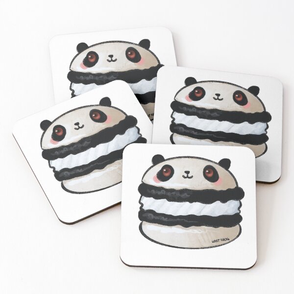 Item preview, Panda Macaron designed and sold by lostfrog.