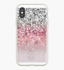 Pink Glitter Gradient iPhone Case