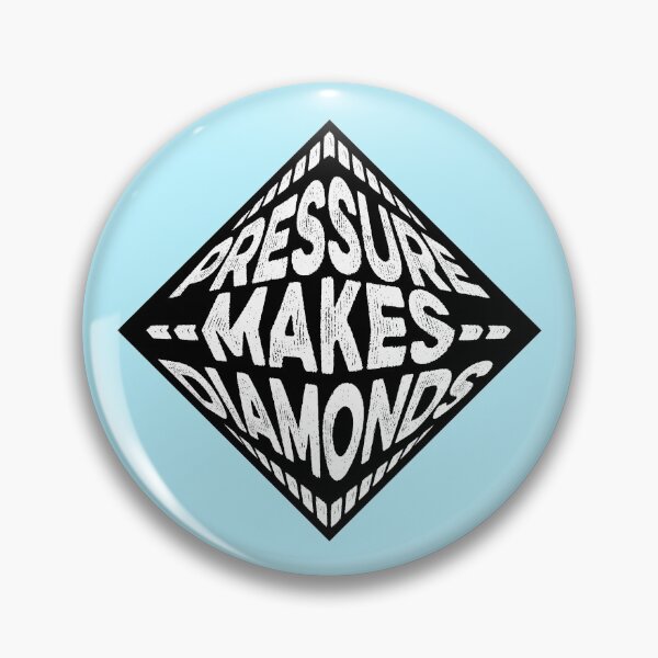 Item preview, PRESSURE MAKES DIAMONDS designed and sold by WolfSpiritCo.