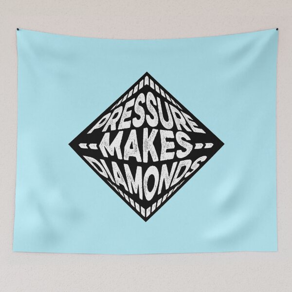 Item preview, PRESSURE MAKES DIAMONDS designed and sold by WolfSpiritCo.