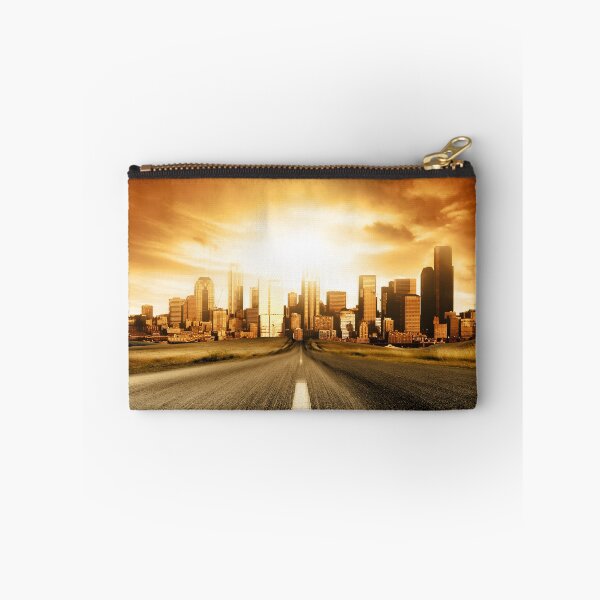 Item preview, Blurred Road Heading Into The City designed and sold by TravelDrone.