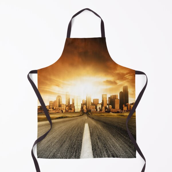 Item preview, Blurred Road Heading Into The City designed and sold by TravelDrone.