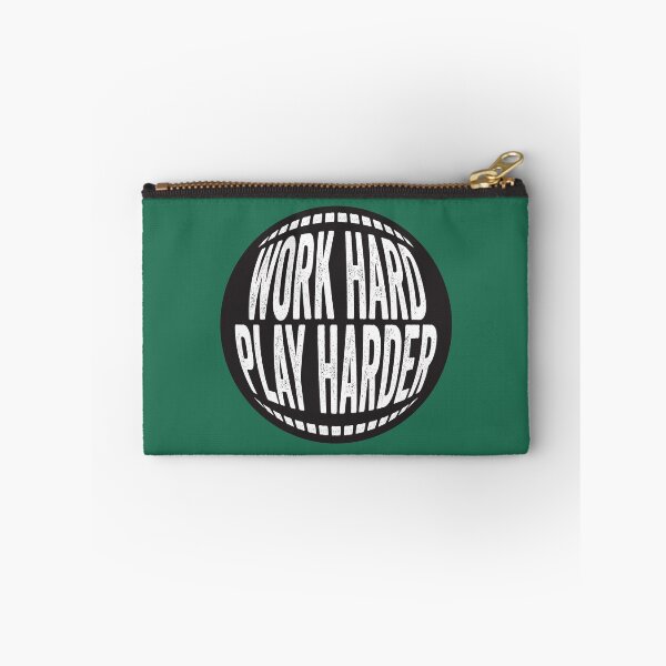 Item preview, WORK HARD PLAY HARDER designed and sold by WolfSpiritCo.