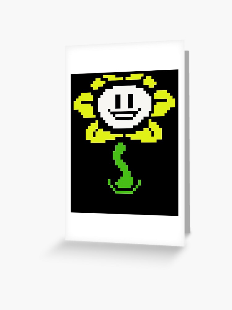 Flowey-Undertale-Sprite-Flower-Undertale-T-Shirt iPhone Case for