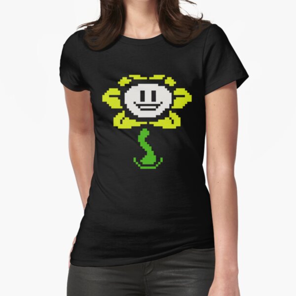 Flowey-Undertale-Sprite-Flower-Undertale-T-Shirt Pin for Sale by