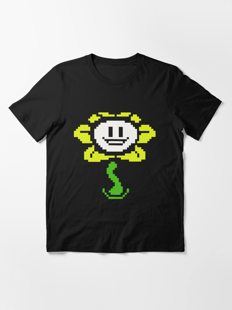 Flowey-Undertale-Sprite-Flower-Undertale-T-Shirt Pin for Sale by