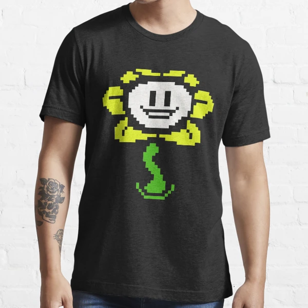 Flowey-Undertale-Sprite-Flower-Undertale-T-Shirt iPhone Case for