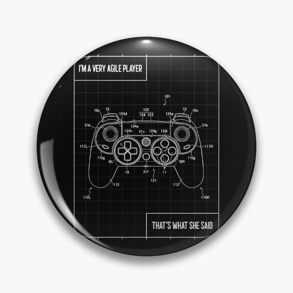 Item preview, gamer joystick thats what she said designed and sold by ashburylee.