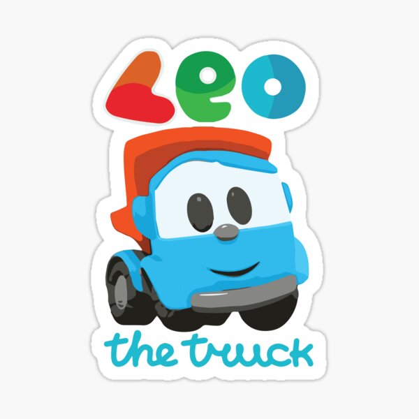 leo the truck Sticker