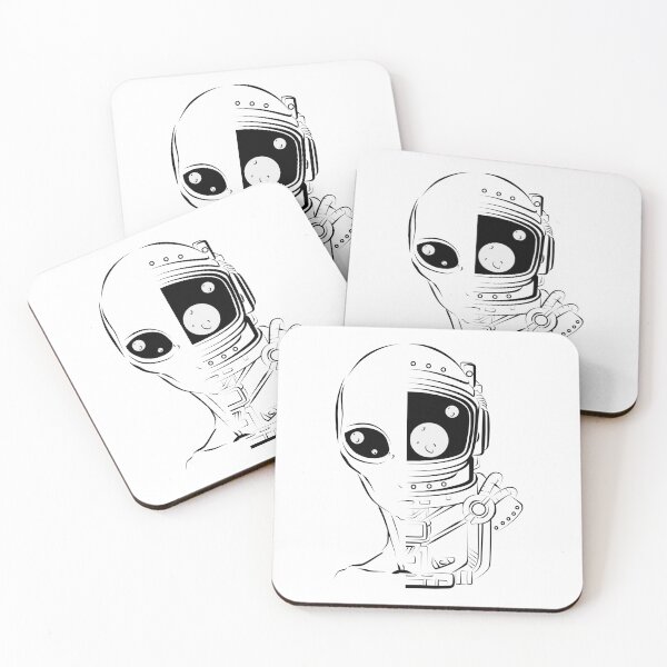 Item preview, Alien astronaut designed and sold by ArtInRhythm.