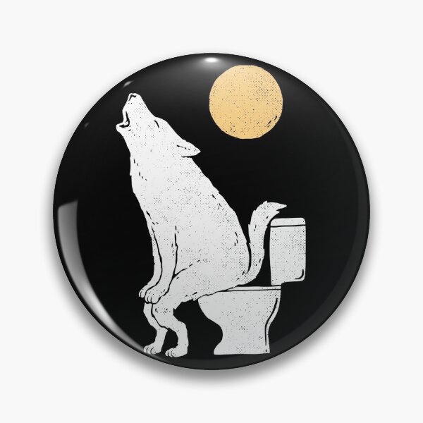 Item preview, Funny Pooper Wolf designed and sold by luciferado.