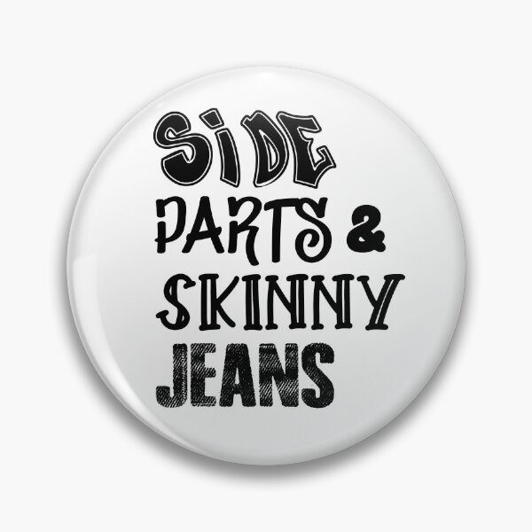 Item preview, Side Parts & Skinny Jeans designed and sold by AmethystMurad.