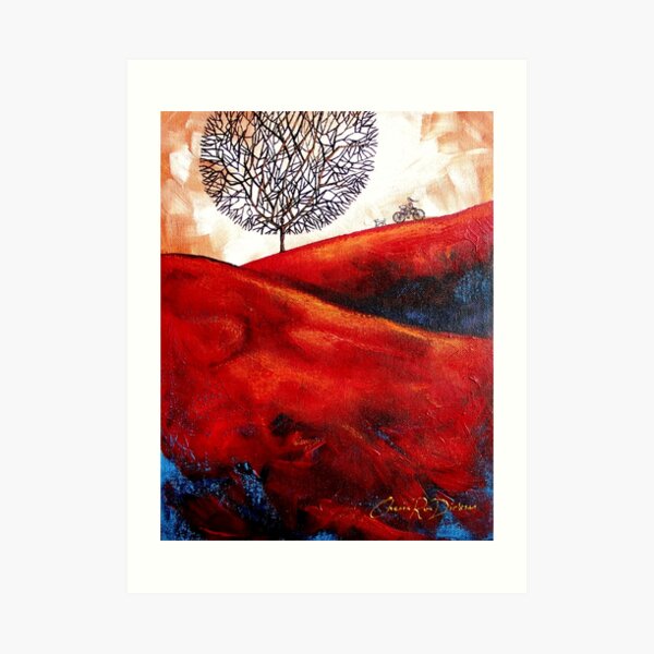 Bicycle Ride Art Print