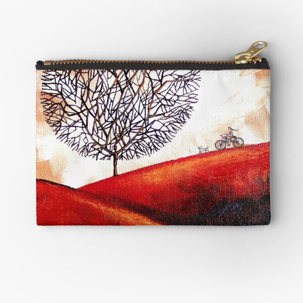 Bicycle Ride Zipper Pouch