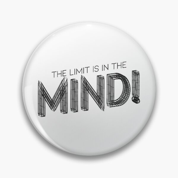 Item preview, The Limit Is in The Mind 3D Wireframe designed and sold by WolfSpiritCo.