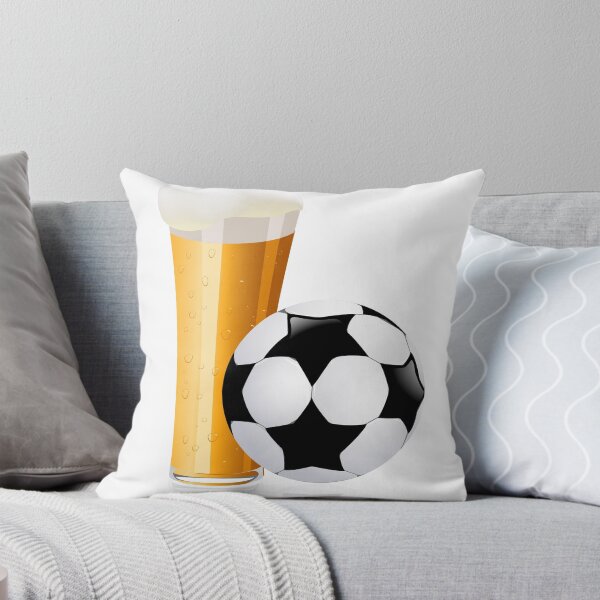 Item preview, Football with beer designed and sold by lovingangela.