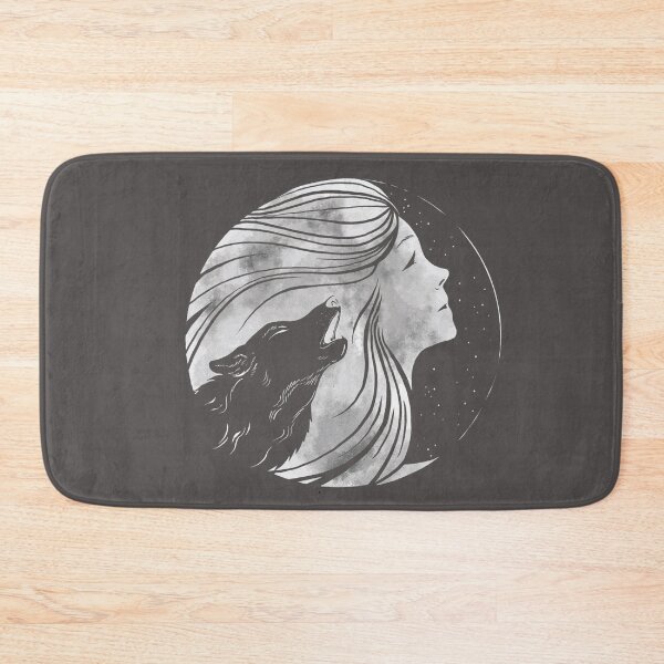 Item preview, Fox moon women upon full moon night designed and sold by Burmesevipes.