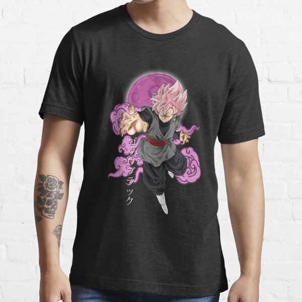 Black goku t discount shirt